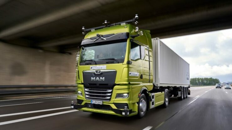 MAN trak autonomi Autobahn 03